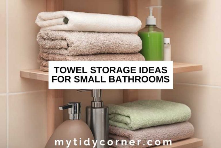 13 Towel Storage Ideas for Small Bathrooms to Maximize Space
