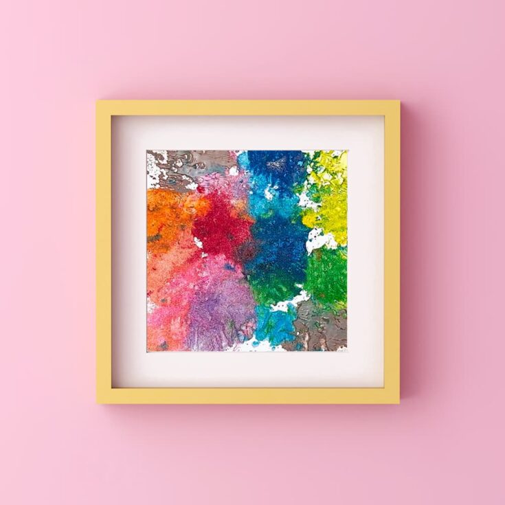 Image for Easy DIY Melted Crayon Art (Plus More Recycled Crayon Crafts!)