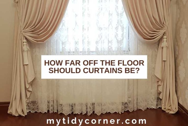 How Far Off the Floor Should Curtains Be?