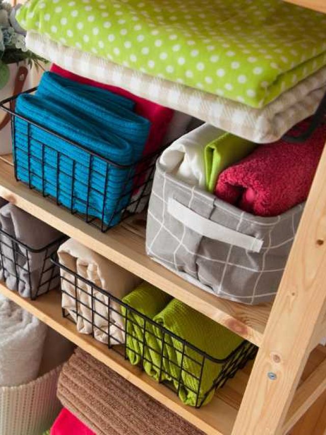 How to Store Linens Without a Linen Closet Story