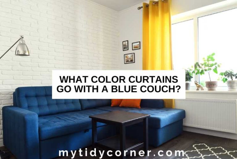 What Color Curtains Go With a Blue Couch?