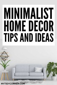 Stunning Budget Minimalist Home Decor image