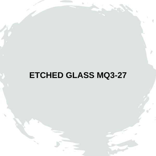 Etched Glass MQ3-27.