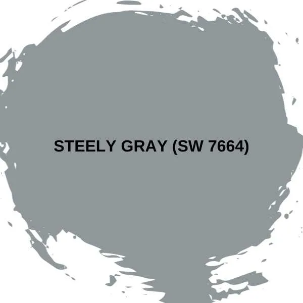 Steely Gray (SW 7664).
