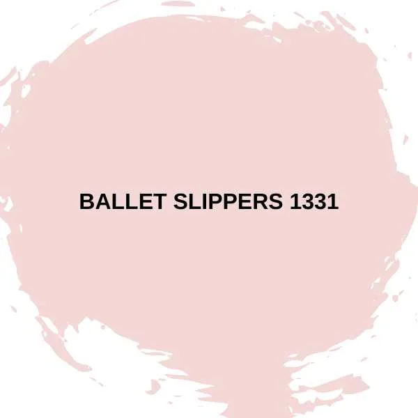 Benjamin Moore Ballet Slippers 1331.