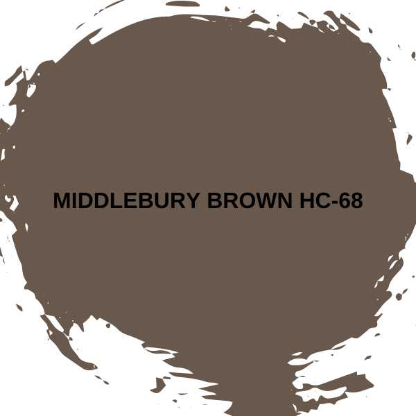 Middlebury Brown HC-68.