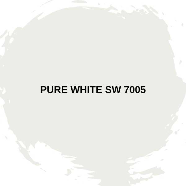 Pure White SW 7005.