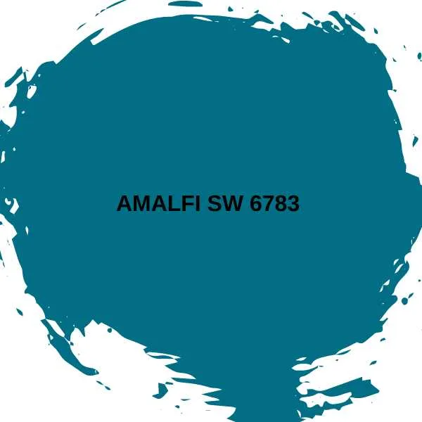 Amalfi SW 6783 by Sherwin-Williams.