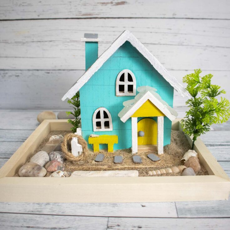 Image for Dollar Store Beach House Craft