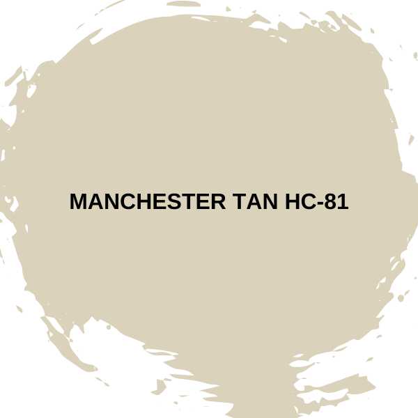 Manchester Tan HC-81 by Benjamin Moore.