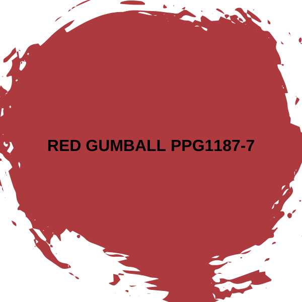 Red Gumball PPG1187-7.