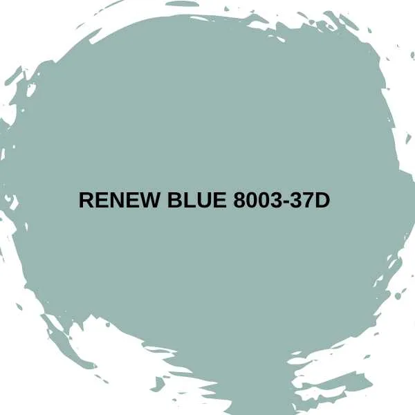 Renew Blue 8003-37D by Valspar.