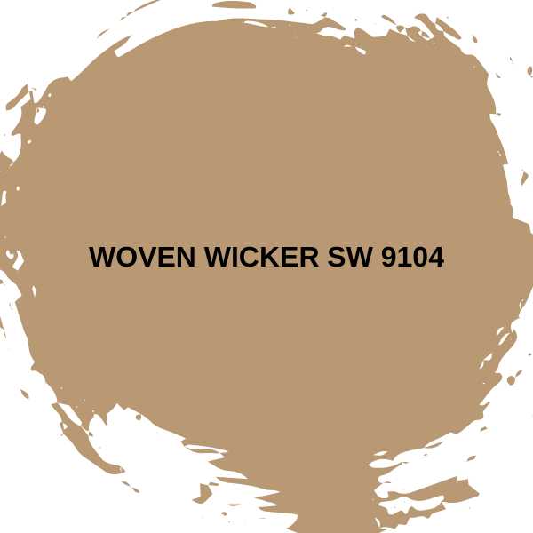 Woven Wicker SW 9104 by Sherwin-Williams.