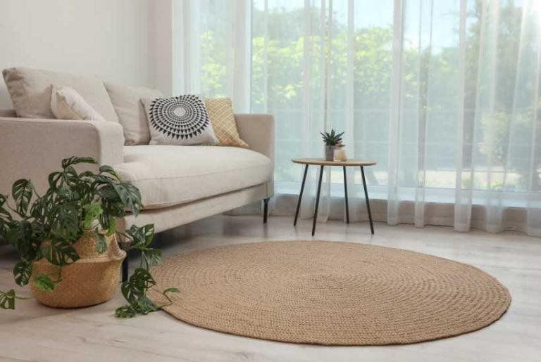 Boho living room decor ideas featured image.