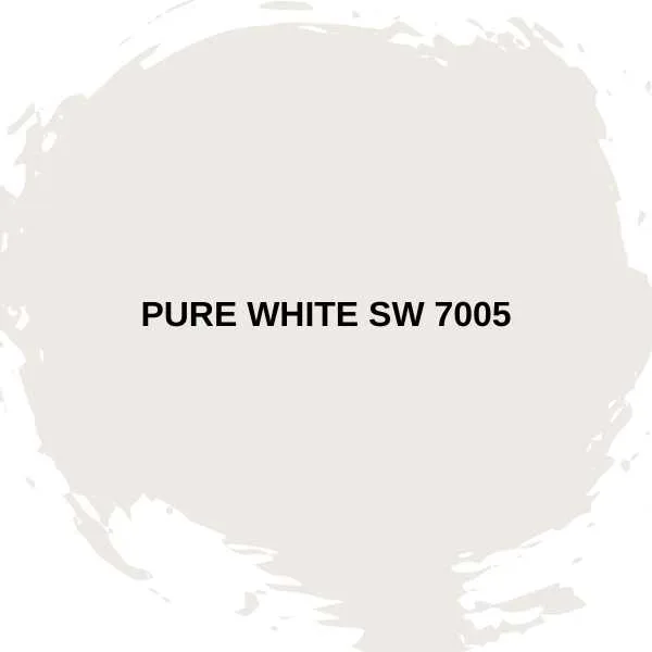 Pure White SW 7005.
