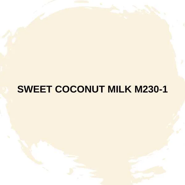 Sweet Coconut Milk M230-1.