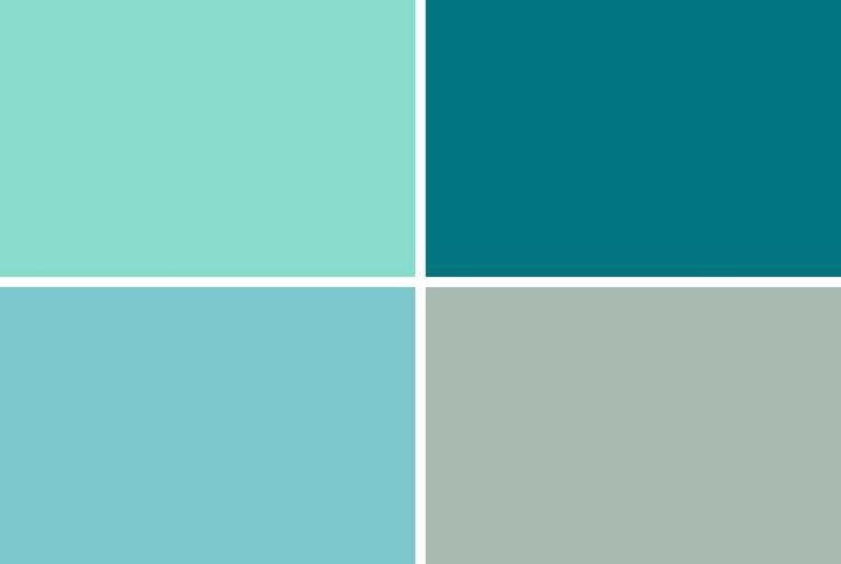 Teal paint colors