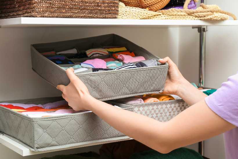 Spring cleaning organizing ideas featured image.