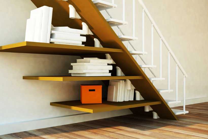 Under stairs storage ideas featured image.